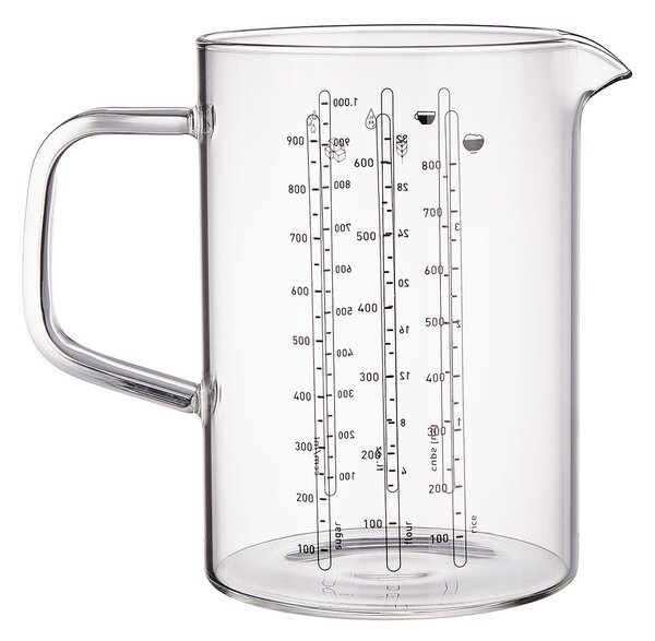 RECIPE üveg mérőpohár 1000ml