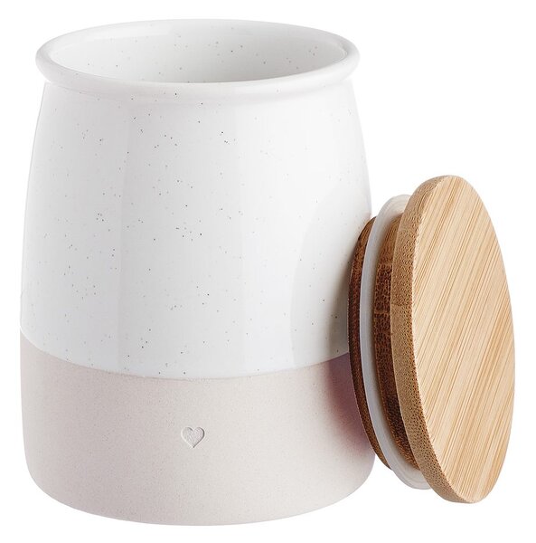 ME TIME kerámia tárolódoboz, fehér 330ml