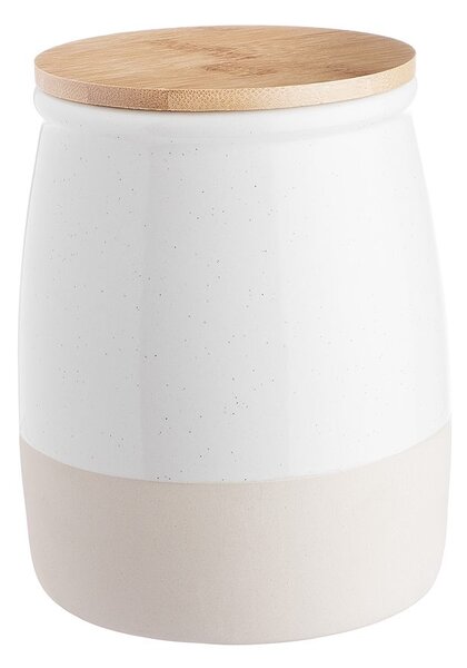 ME TIME kerámia tárolódoboz, fehér 1200ml