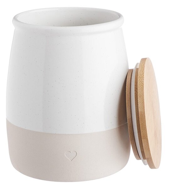 ME TIME kerámia tárolódoboz, fehér 1200ml