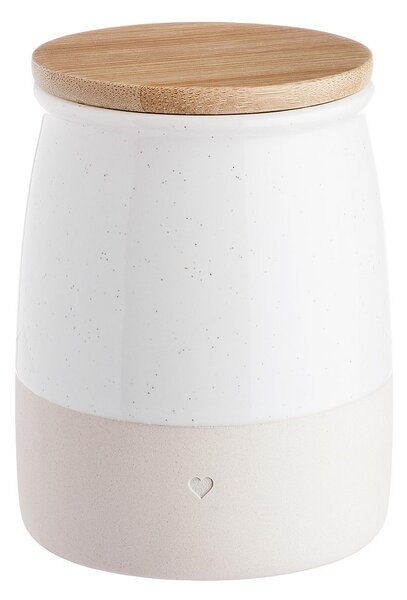 ME TIME kerámia tárolódoboz, fehér 330ml
