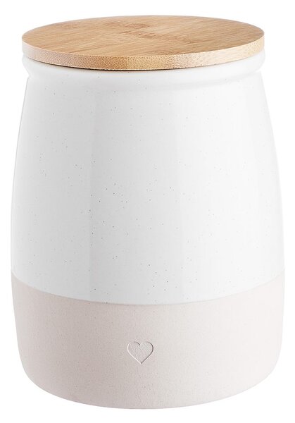 ME TIME kerámia tárolódoboz, fehér 1200ml