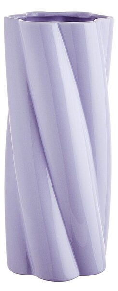 TWIST váza, világos lila 30cm