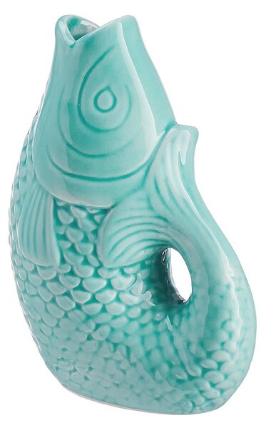 KOI mini váza, türkizkék 12cm