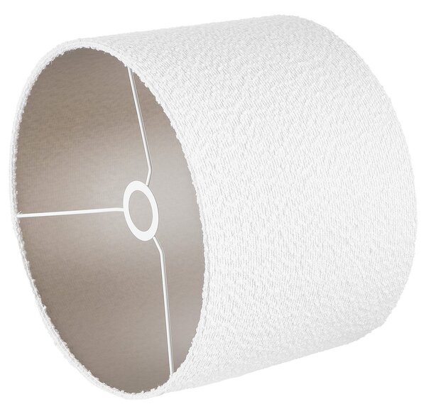 TANA lámpaernyő fehér buklé, Ø35cm
