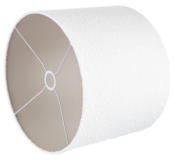 TANA lámpaernyő fehér buklé, Ø40cm