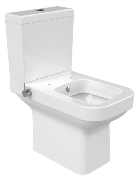 CeraStyle NOURA monoblokk WC - BEÉPÍTETT bidé funkcióval - NEM FALIG érő talppal - 62 cm