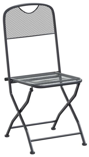 Kert étkező szett 9 pcs Antracitszürke 212 x 90 x 76 cm