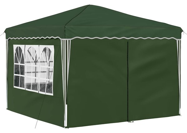 VidaXL Parti sátor 288 x 288 x 245 cm Zöld Oxford Szövet