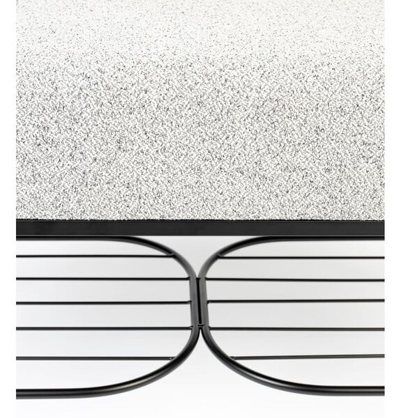 Milou világosszürke pad - White Label