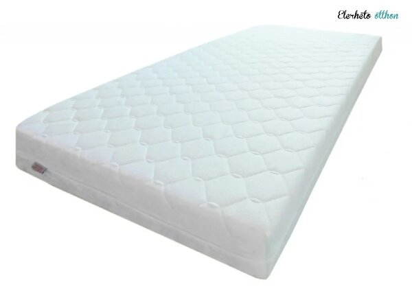 Hab matrac DELUXE 90 x 200 cm Matracvédő: Matracvédő nélkül
