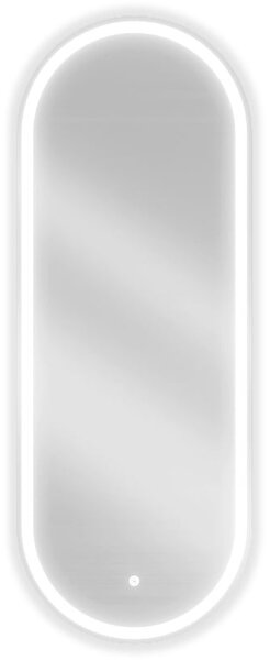 Mexen Bono megvilágított fürdőszobai tükör 45 x 120 cm, LED 6000K, páramentesítő - 9816-045-120-611-00