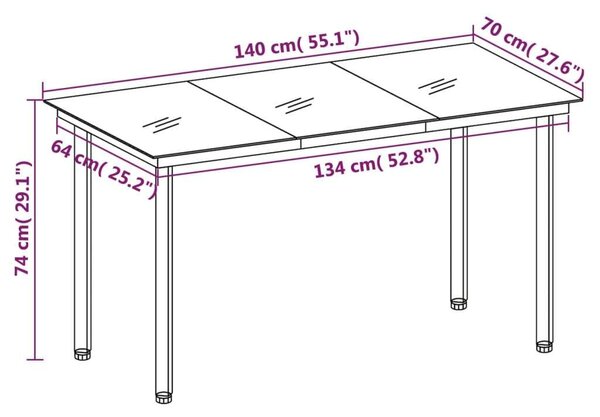 VidaXL 5 részes szürke polyrattan kerti étkezőgarnitúra párnával