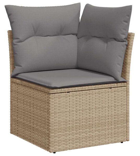 VidaXL Polyrattan Kerti Ülőgarnitúra - 11 részes