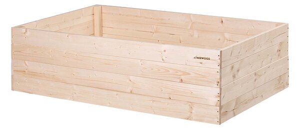 ATMOWOOD Fa magaságyás 140 x 80 x 40 cm