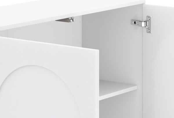 Éjjeliszekrény 1 ajtós fehér színben – ARCO AR06