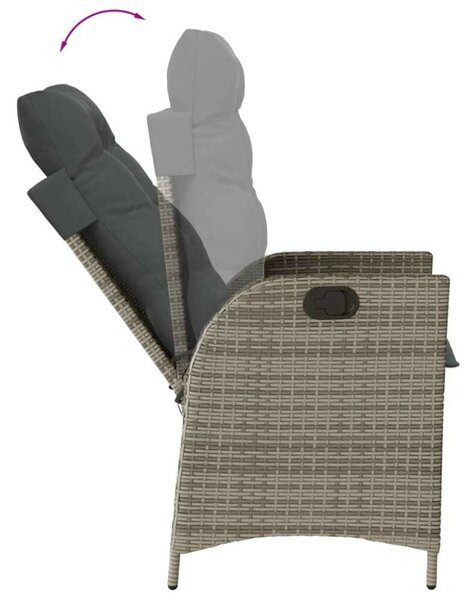 VidaXL Polyrattan Kerti Étkezőgarnitúra - 8 Fő
