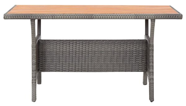 Polyrattan Kerti Étkezőgarnitúra - 3 részes
