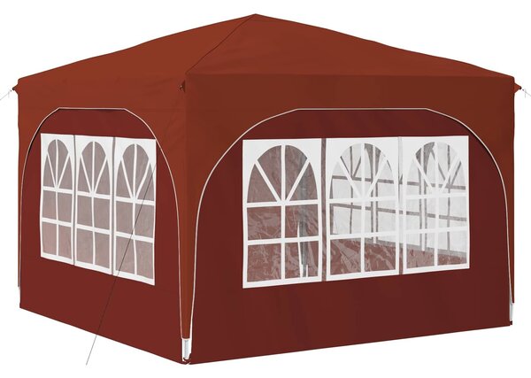VidaXL Parti sátor 290 x 290 x 245 cm Terrakotta