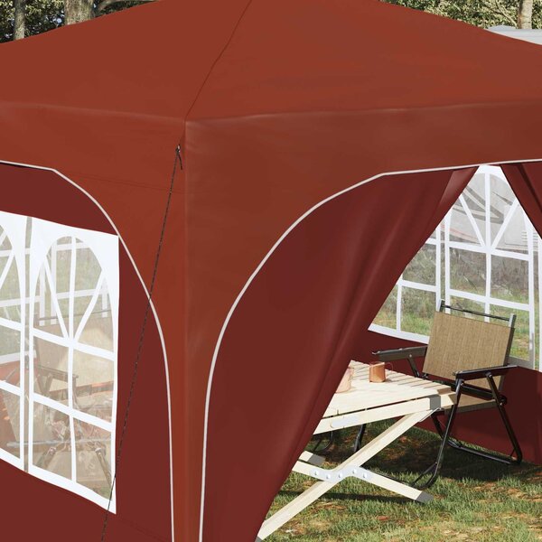 VidaXL Parti sátor 290 x 290 x 245 cm Terrakotta