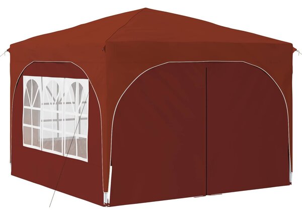 VidaXL Parti sátor 290 x 290 x 245 cm Terrakotta