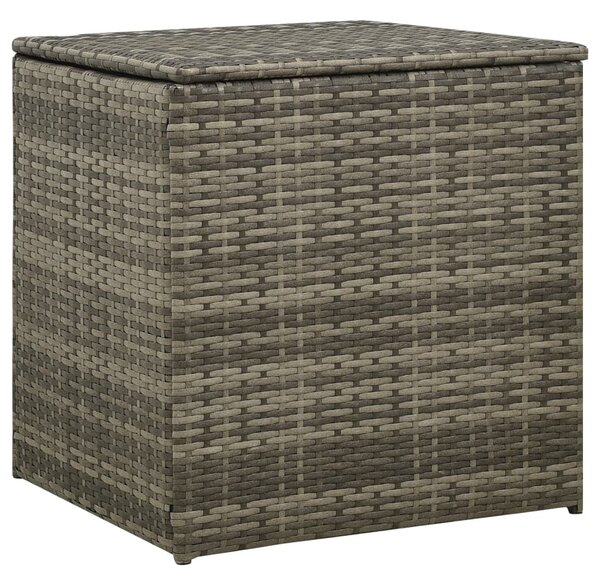 4 részes szürke polyrattan kerti ülőgarnitúra párnákkal