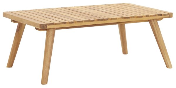 4 részes tömör akácfa kerti ülőgarnitúra párnákkal