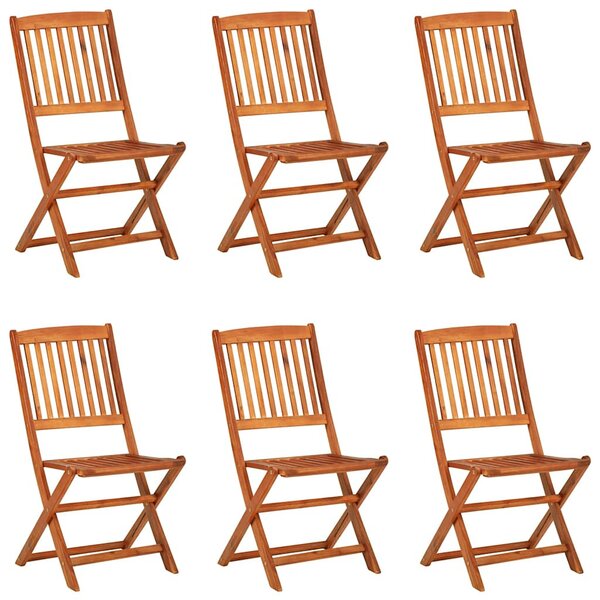 7 részes tömör akácfa kerti étkezőgarnitúra 180 x 90 x 75 cm