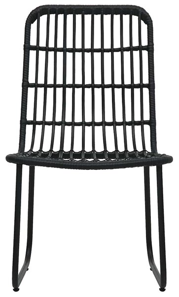5 részes polyrattan és üveg kültéri étkezőgarnitúra