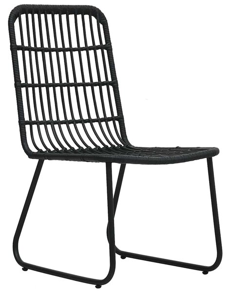 5 részes polyrattan és üveg kültéri étkezőgarnitúra