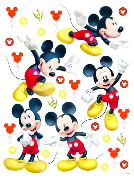 Disney Mickey egeres gyerek falmatrica