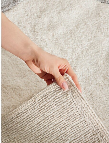 Krémszínű mosható-kézi szövésű pamut gyerek szőnyeg 140x200 cm Snuggle Petite – Hanse Home