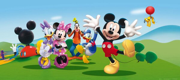 Minnie és Mickey fekvő poszter