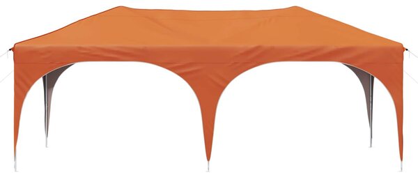 VidaXL Parti sátor 575 x 288 x 245 cm Narancssárga Oxford Szövet