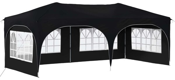 VidaXL Parti sátor 575 x 288 x 245 cm Antracitszürke Oxford Szövet