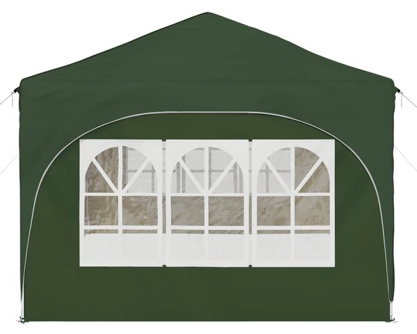 VidaXL Parti sátor 575 x 288 x 245 cm Zöld Oxford Szövet