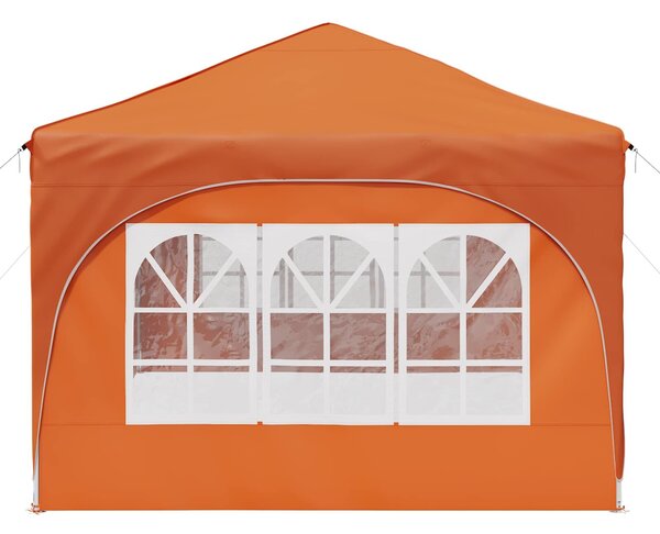 VidaXL Parti sátor 575 x 288 x 245 cm Narancssárga Oxford Szövet