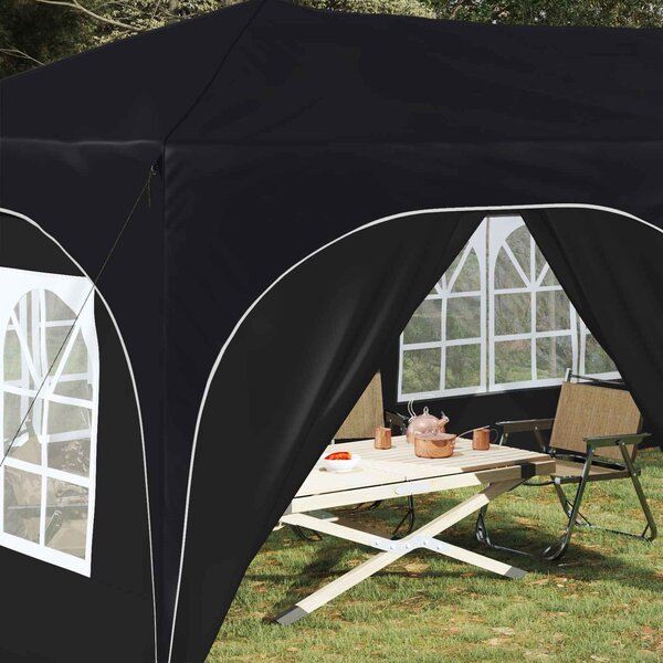 VidaXL Parti sátor 575 x 288 x 245 cm Antracitszürke Oxford Szövet