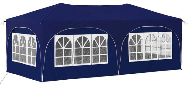 VidaXL Parti sátor 575 x 288 x 245 cm Kék Oxford Szövet