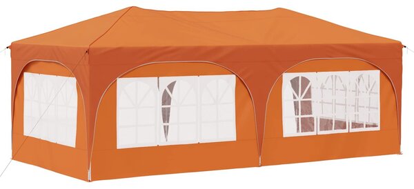 VidaXL Parti sátor 575 x 288 x 245 cm Narancssárga Oxford Szövet
