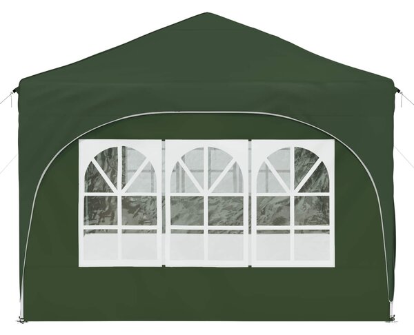 VidaXL Parti sátor 575 x 288 x 245 cm Zöld Oxford Szövet