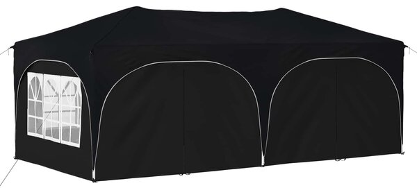 VidaXL Parti sátor 575 x 288 x 245 cm Antracitszürke Oxford Szövet