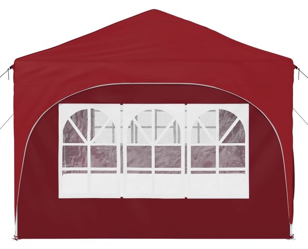 VidaXL Parti sátor 575 x 288 x 245 cm Burgundi Oxford Szövet