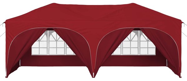 VidaXL Parti sátor 575 x 288 x 245 cm Burgundi Oxford Szövet