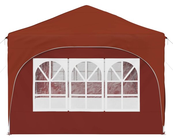 VidaXL Parti sátor 575 x 288 x 245 cm Terrakotta Oxford Szövet