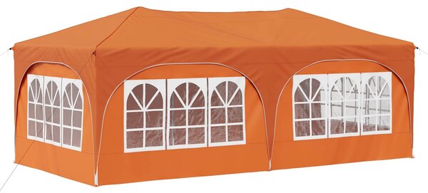 VidaXL Parti sátor 575 x 288 x 245 cm Narancssárga Oxford Szövet