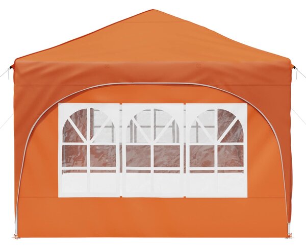 VidaXL Parti sátor 575 x 288 x 245 cm Narancssárga Oxford Szövet