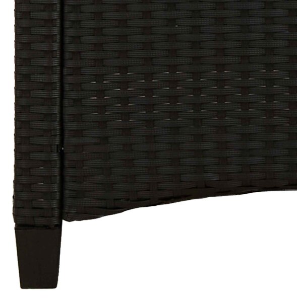 VidaXL Kerti pad párnával 105 x 60 x 112 cm acél