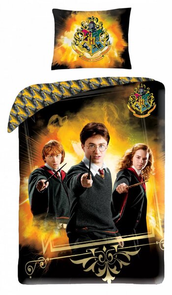 Harry Potter ágyneműhuzat hárman 140×200cm
