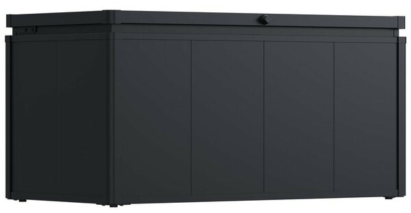 Rojaplast NOBLE 450 L acél tárolódoboz – sötétszürke